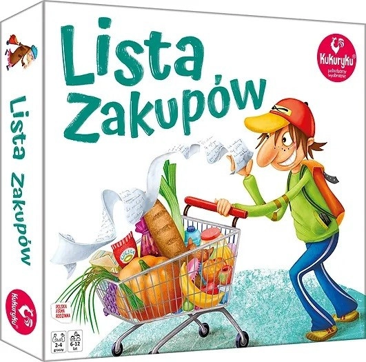 E-shop Vzdelávacia spoločenská hra Lista zakupów – KUKURYKU