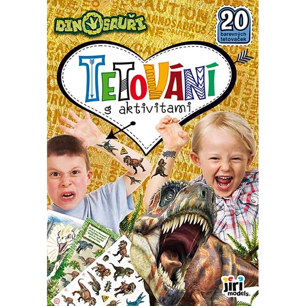 Tetovanie s aktivitami – dinosaury