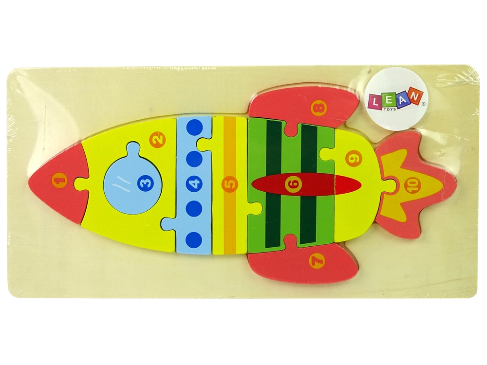 E-shop Lean Toys sada puzzle Raketa