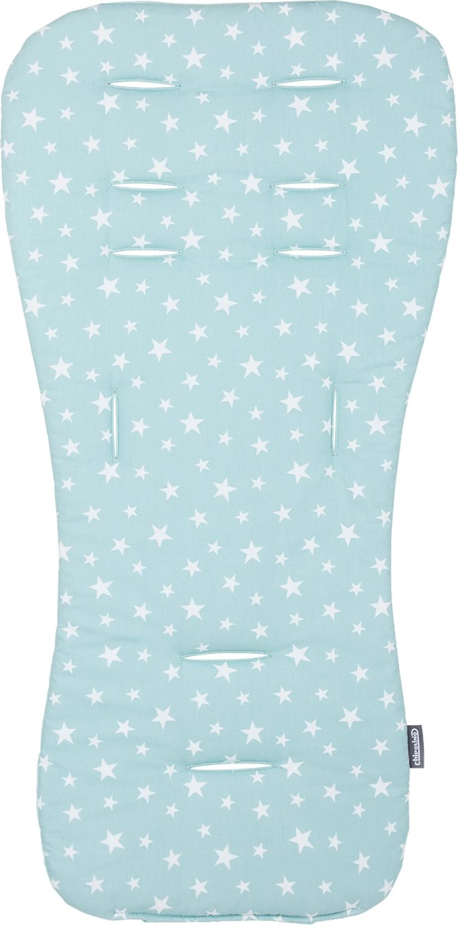 E-shop Mäkká podložka do kočíka mint stars CHIPOLINO