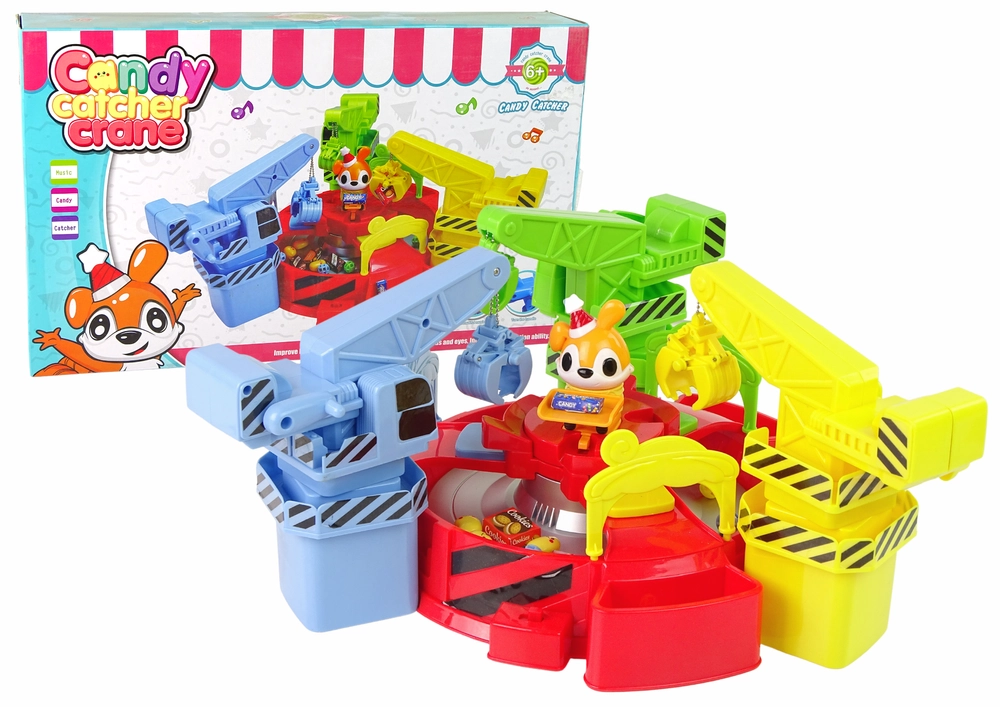 E-shop LEAN TOYS Hra otáčajúci chytač sladkostí