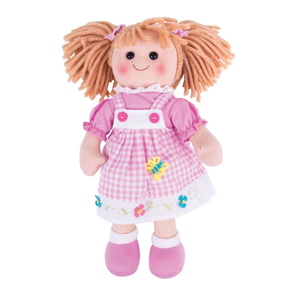 E-shop Bigjigs Toys látková Eva 35 cm
