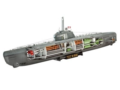 E-shop Revell Deutsches U Boot Typ XXI 1:144