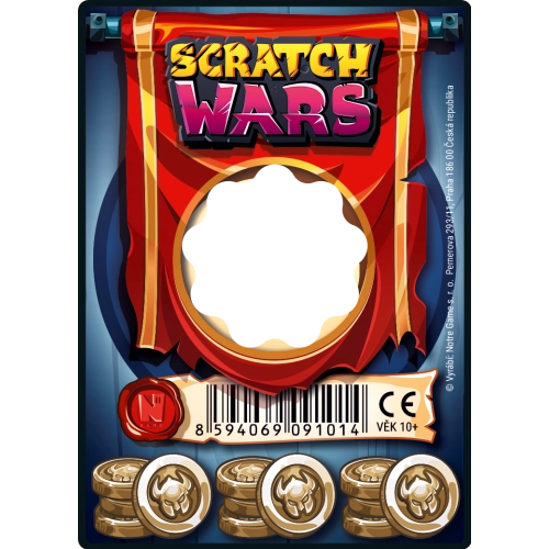 E-shop Scratch Wars - Karta Zbrane