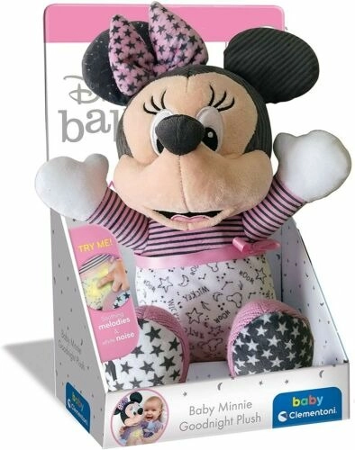 E-shop Plyšový uspávačik MINNIE s melódiami a svetlom