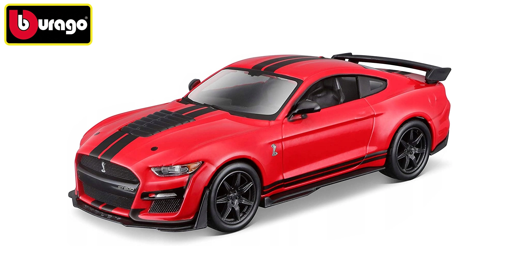 E-shop Bburago Ford Shelby GT500 černá 1:32