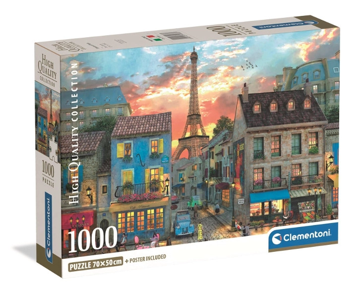 Clementoni Ulice Paříže 1000 dielov