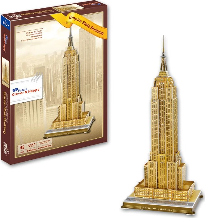 E-shop 3D puzzle Empire State Building - CLEVER & HAPPY
