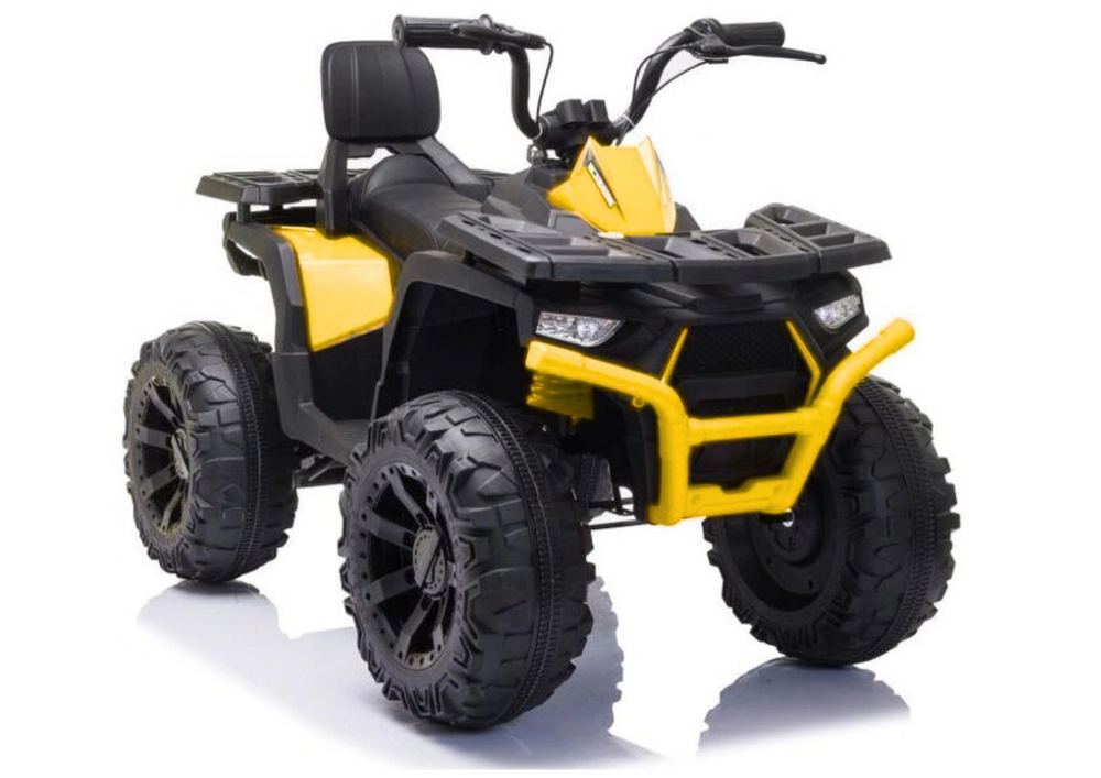 Detská elektrická štvorkolka žltá