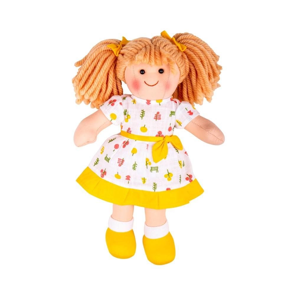 E-shop Bigjigs Toys Látková Zoe 28 cm