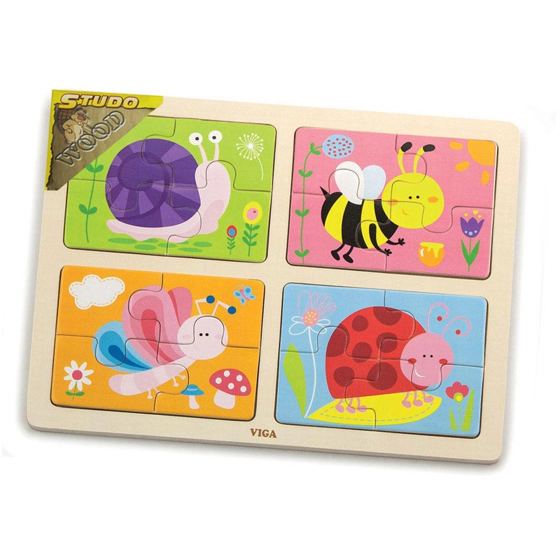 E-shop Alltoys puzzle broučci 4 x 4