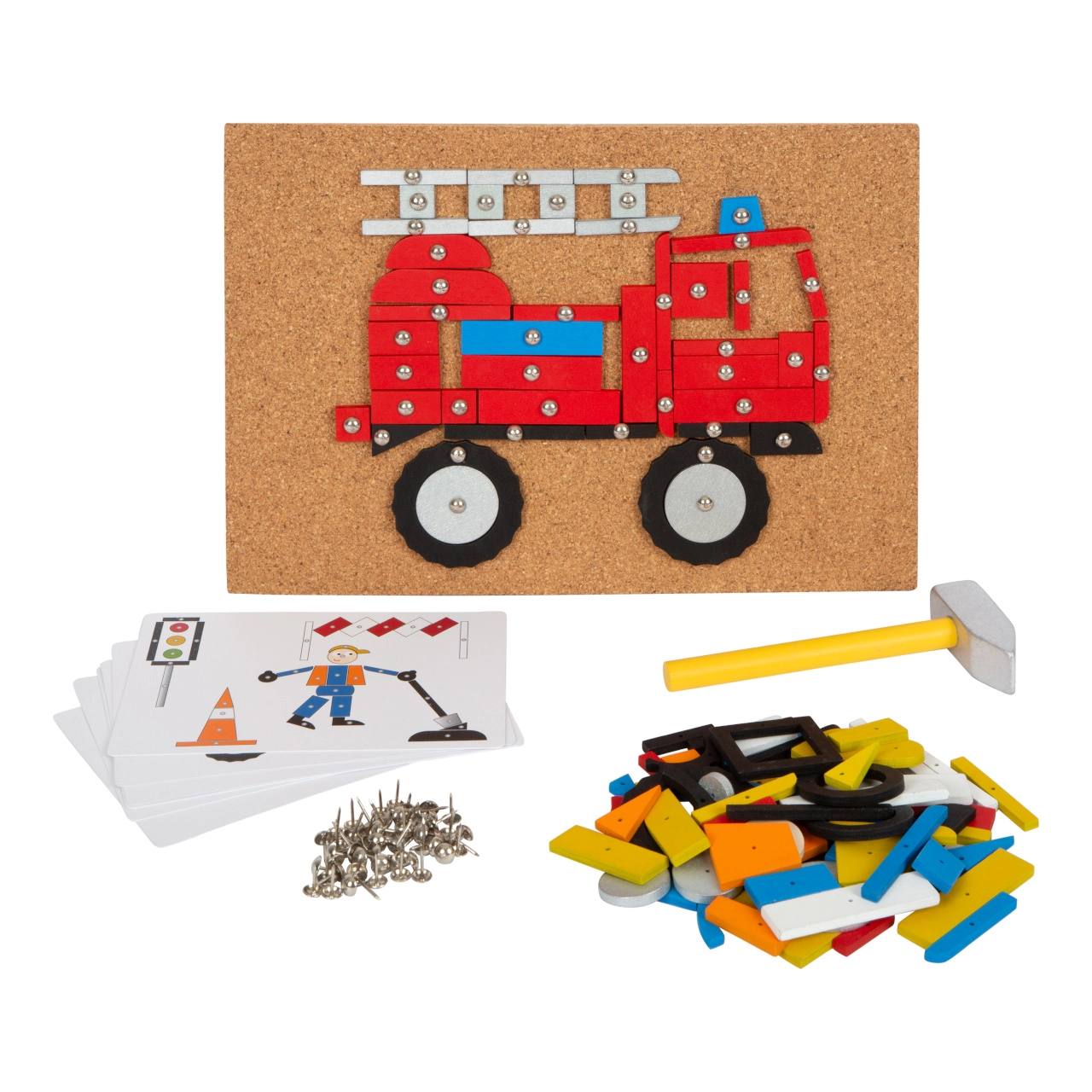 E-shop Small Foot zatĺkacia hra Vozidlá