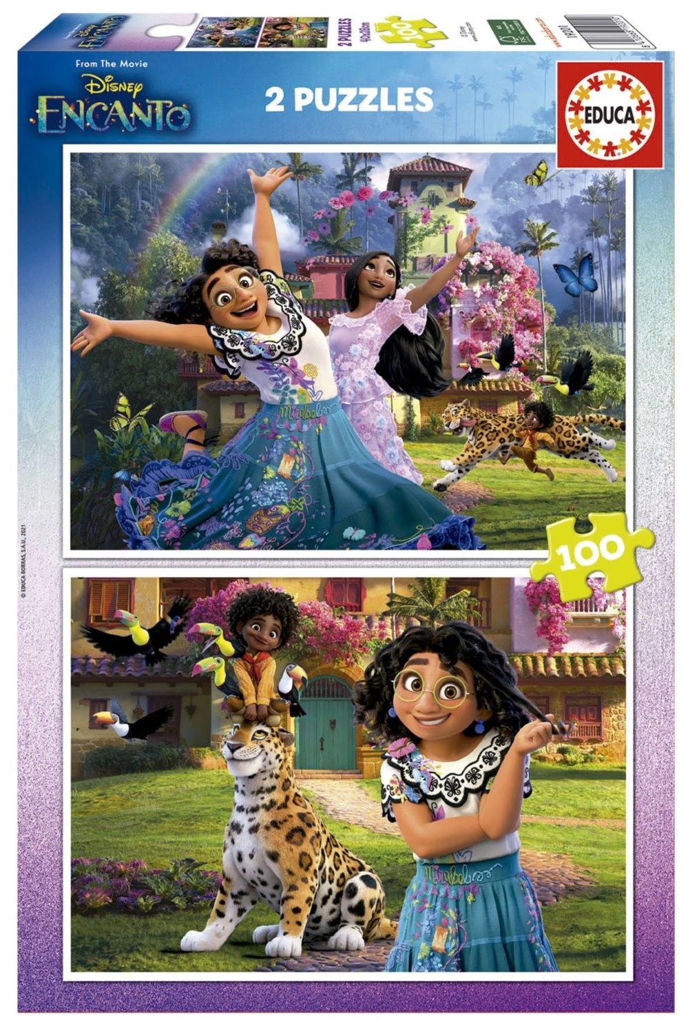 E-shop Educa Encanto Disney EDU19201 2 x 100 dielov