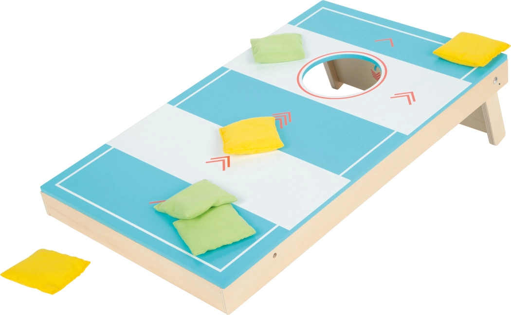 Small Foot Drevená hra Cornhole a stolný hokej 2v1