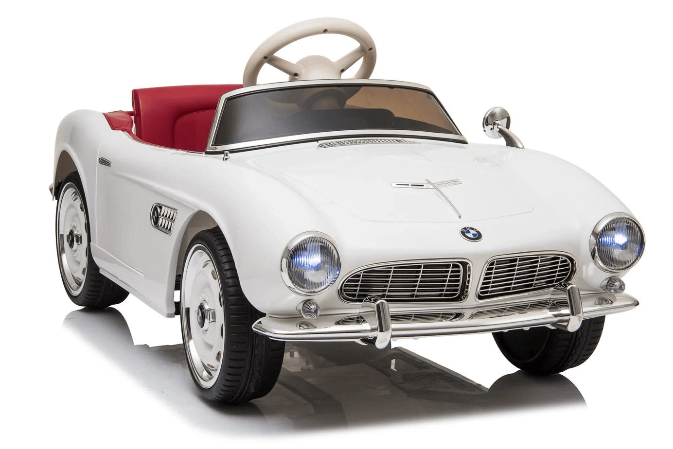 Detské elektrické autíčko BMW, biele