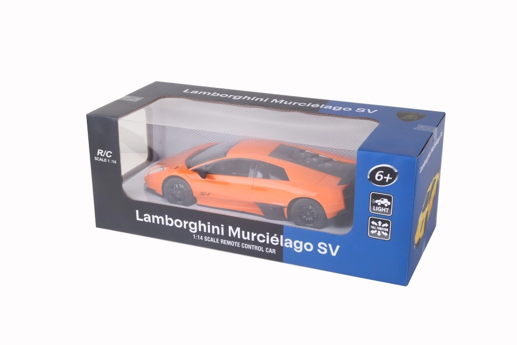 RC auto Lamborghini 1:14 oranžové/žlté