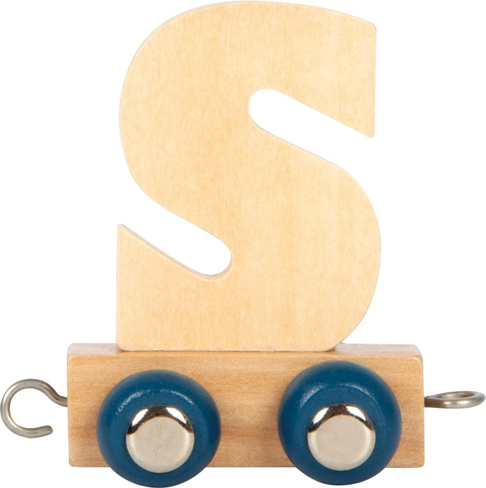 E-shop Small Foot Polární vláček abeceda písmenko S