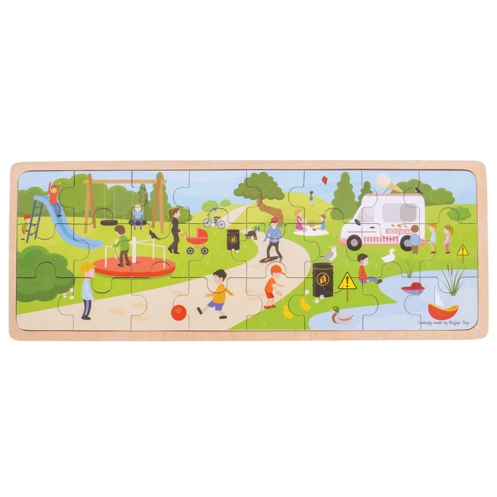 E-shop Bigjigs puzzle V parku