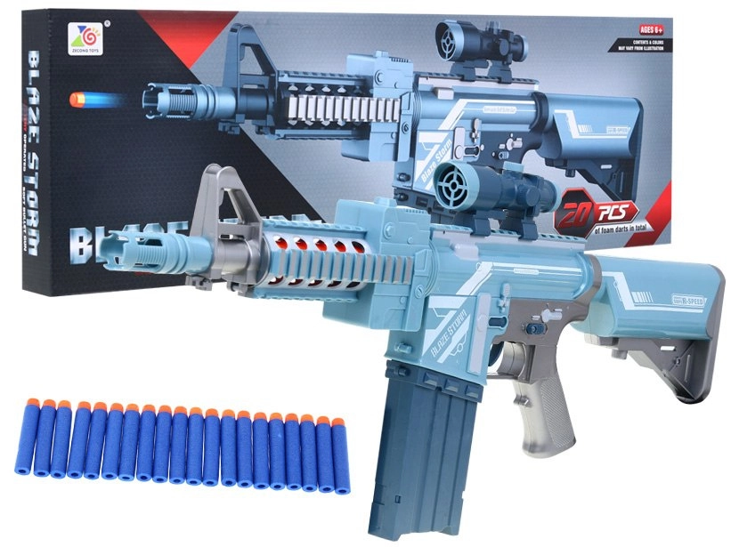 E-shop Giga zbraň BlazeStorm 7078 strieborná