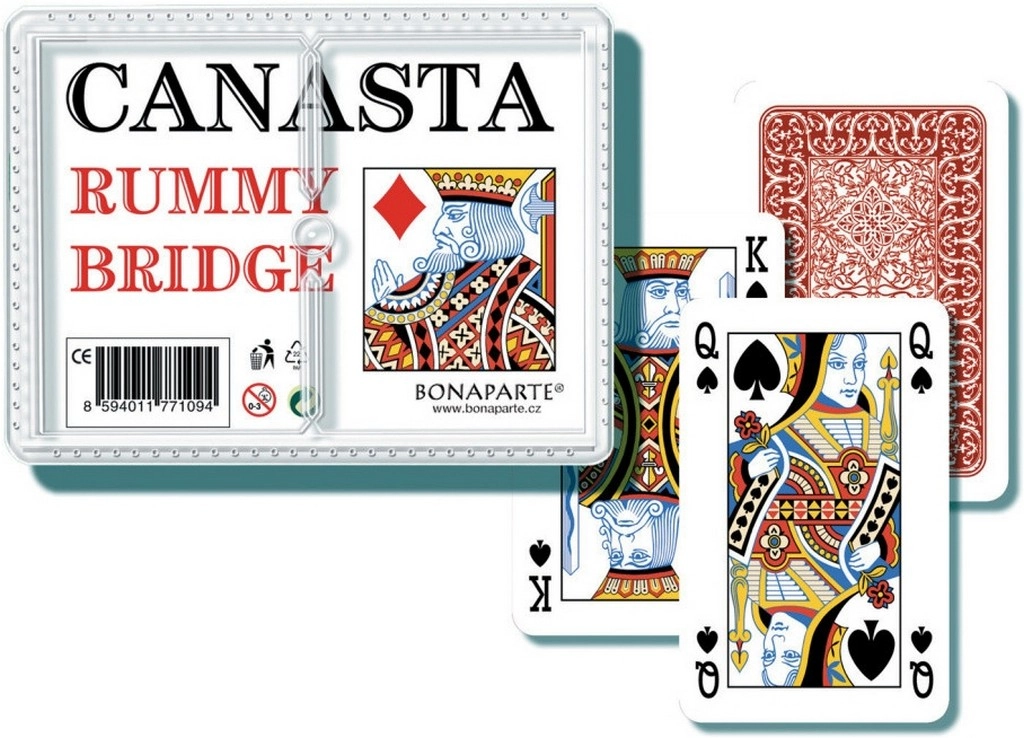 E-shop Karty Canasta v plastovej krabičke