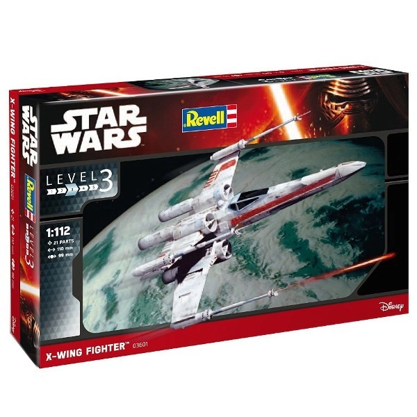 E-shop Revell Plastic ModelKit SW 03601 X-wing Fighter 18-5961 1:112