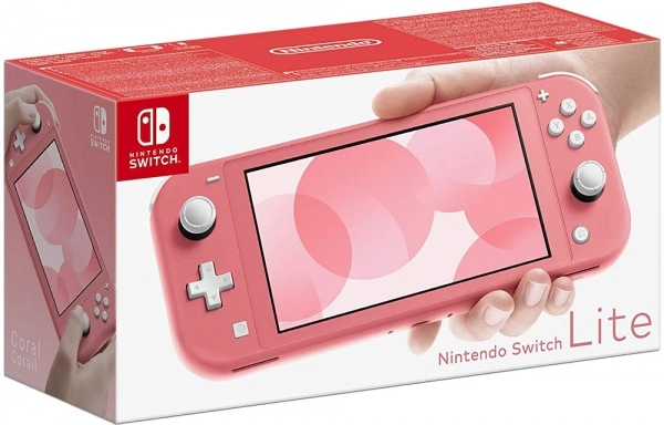 Nintendo Switch Lite koralová