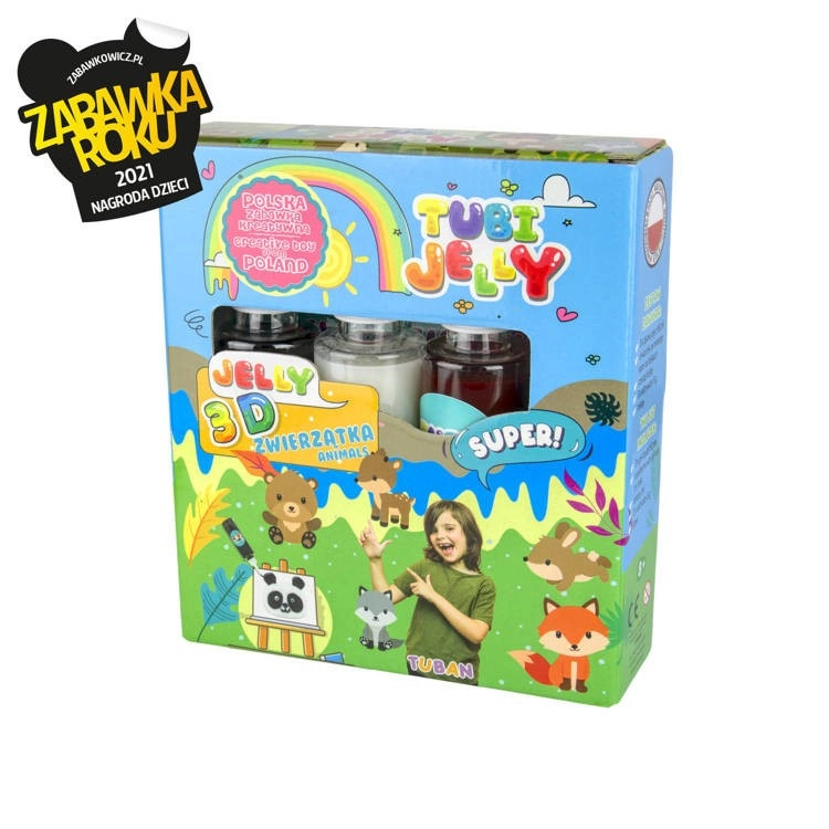 E-shop TUBAN Tubi Jelly Kreatívny set Zvieratká
