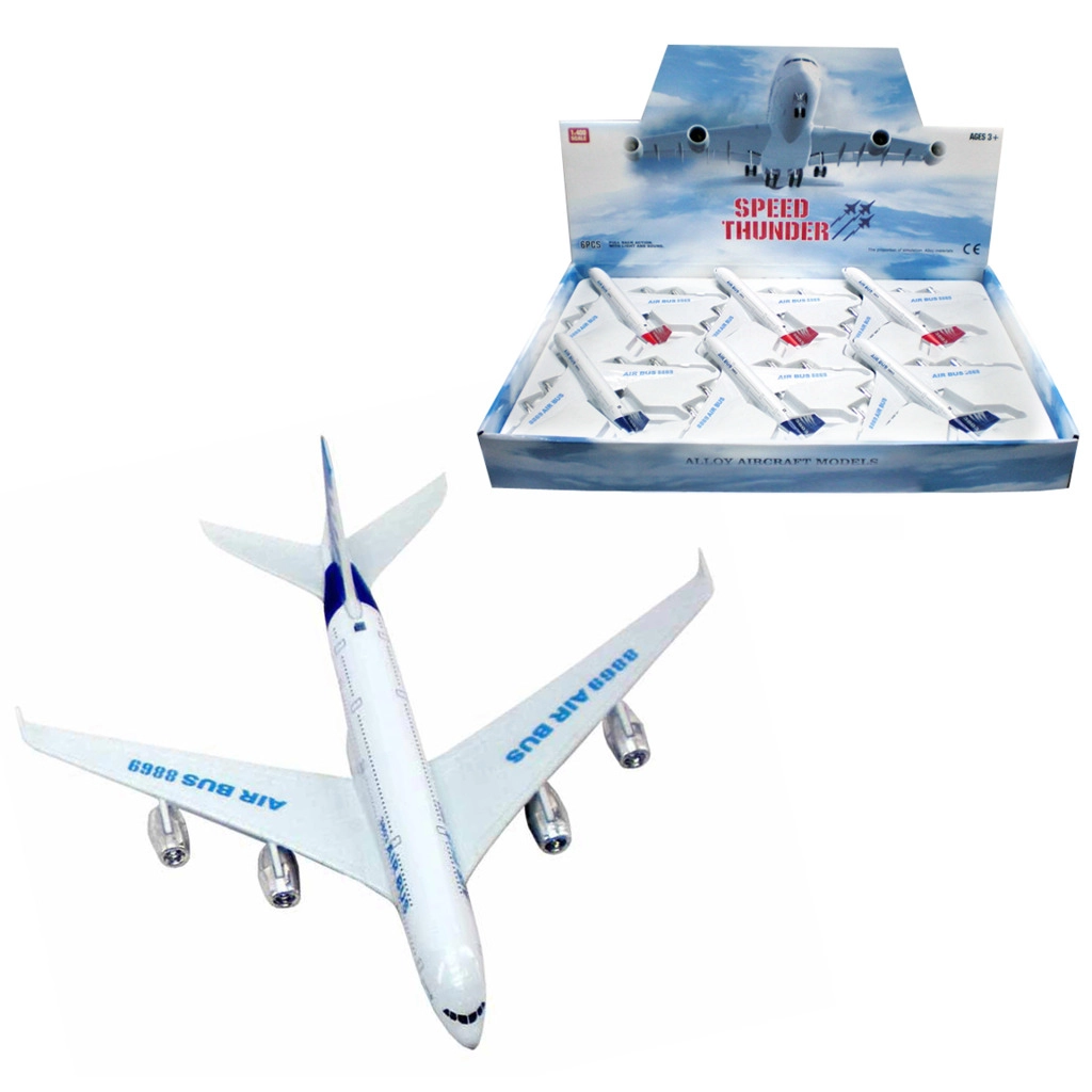 E-shop Kovový model - civilné lietadlo 18 cm