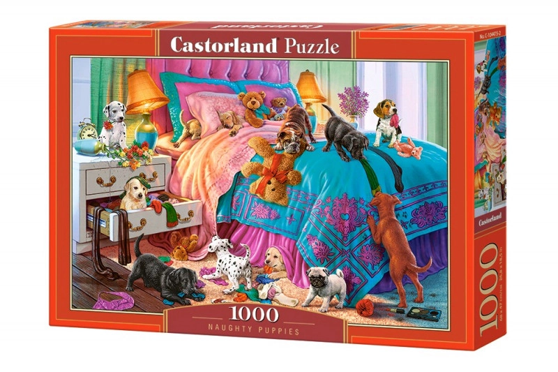E-shop Castorland Naughty Puppies 1000 dielov