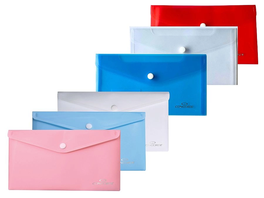 Spisové dosky s drukom DL CONCORDE, mix farieb