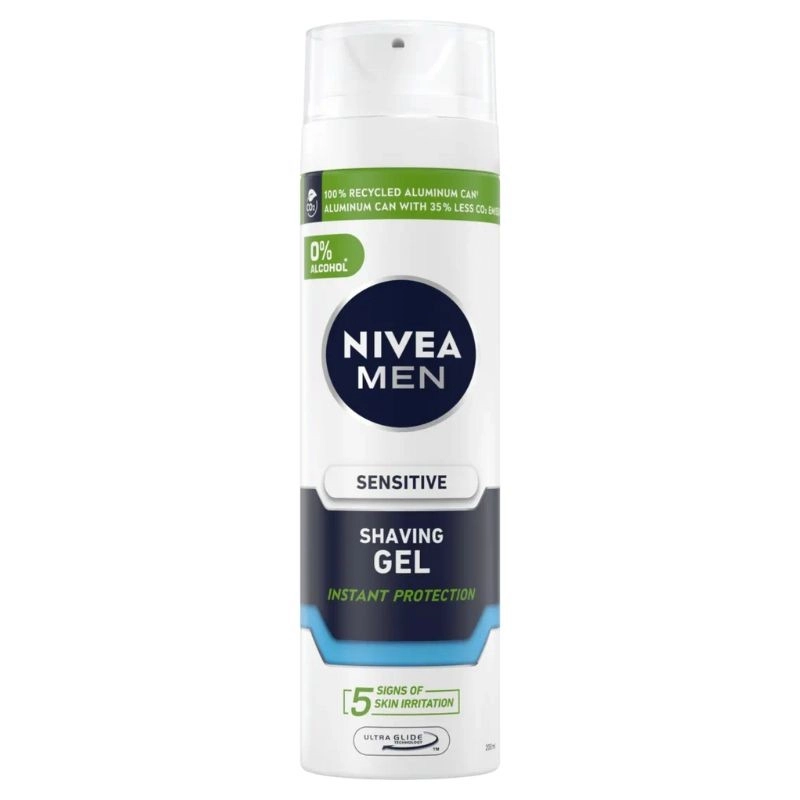 Nivea Men Sensitive gél na holenie 200 ml