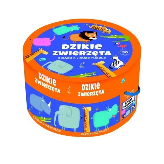 E-shop Divoké zvieratá – puzzle a knižka pre deti 3–5 rokov