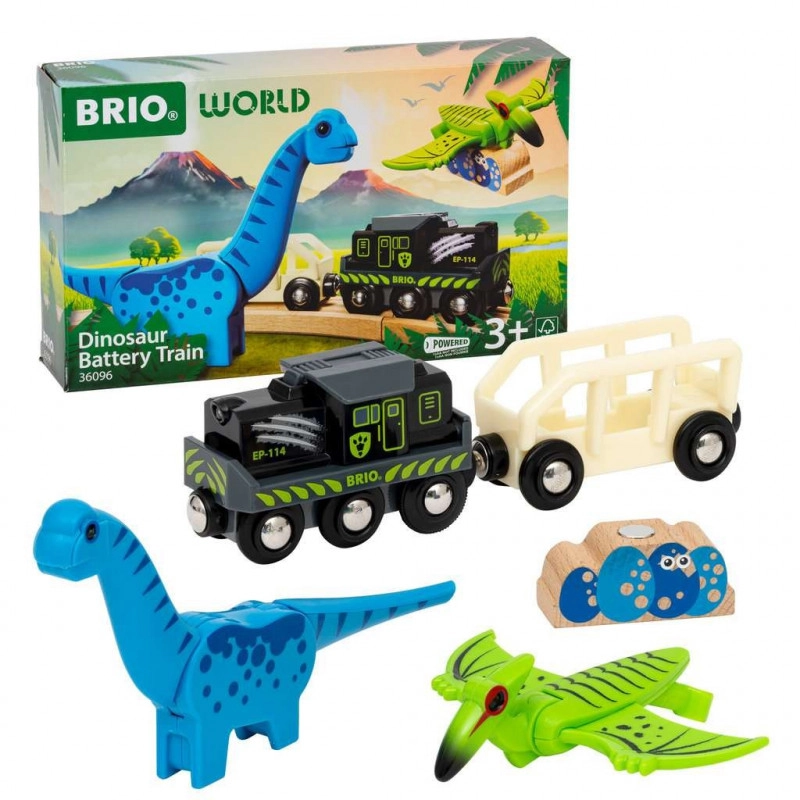 E-shop Brio 36096 Dinosauří vlak na baterie