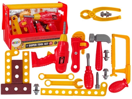 E-shop Lean Toys Sada náradia v prenosnom kufríku