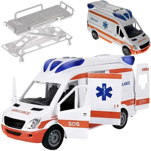 E-shop Kruzzel 22731 Detské autíčko sanitka