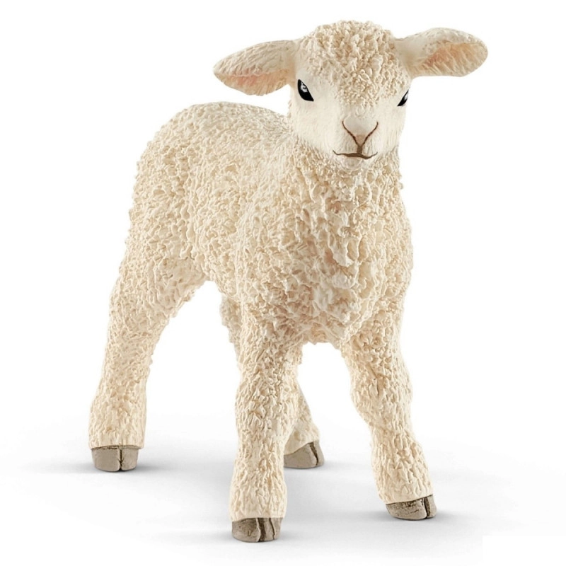 E-shop Schleich malá ovečka Farm World – červená figúrka
