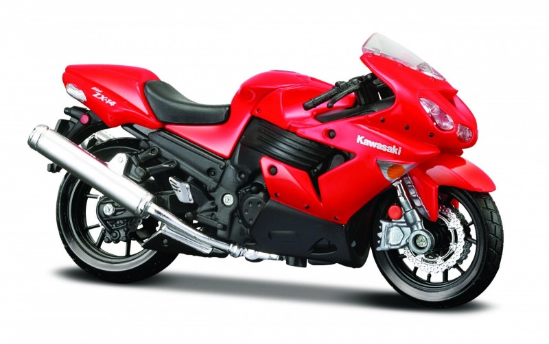 E-shop Model motocykla Kawasaki Ninja ZX-14 s podstavcom 1:18
