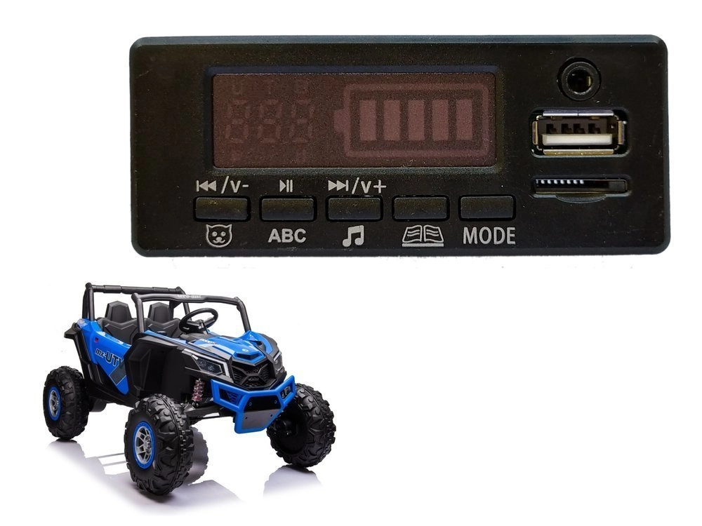 E-shop Lean Cars Hudobný panel pre elektrické autíčko XMX613 24V