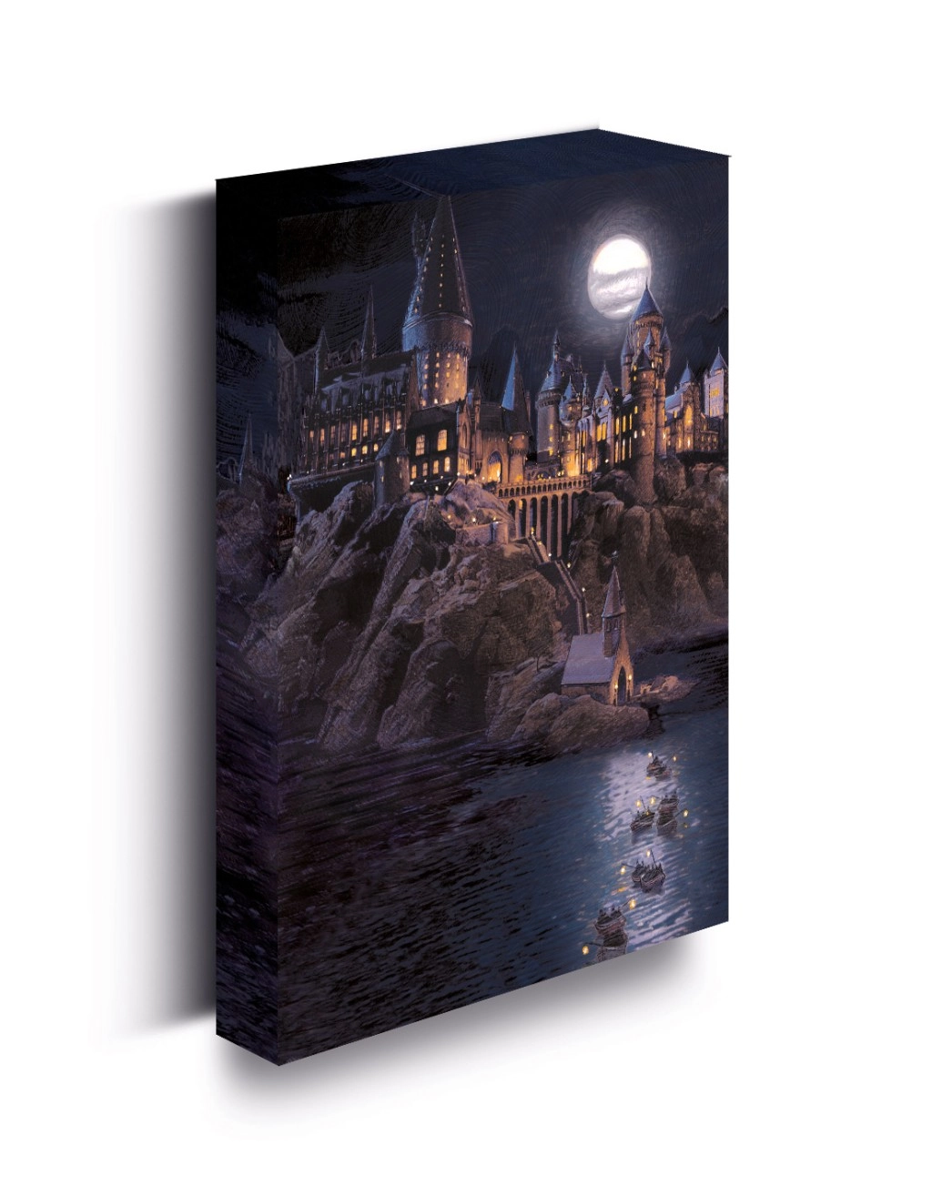 Harry Potter Obraz LED svietiaci 30x40 cm - Bradavice hrad