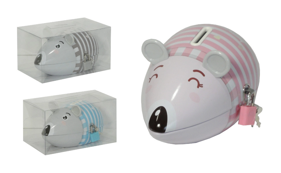 Pokladnička myška – farebná detská pokladnička