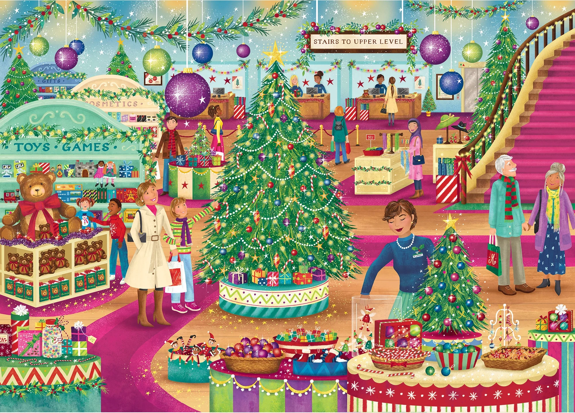 E-shop Puzzle Prekvapenie v obchode 1000 dielikov GIBSONS