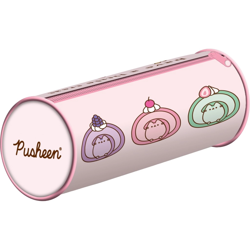 Pusheen okrúhle puzdro na perá