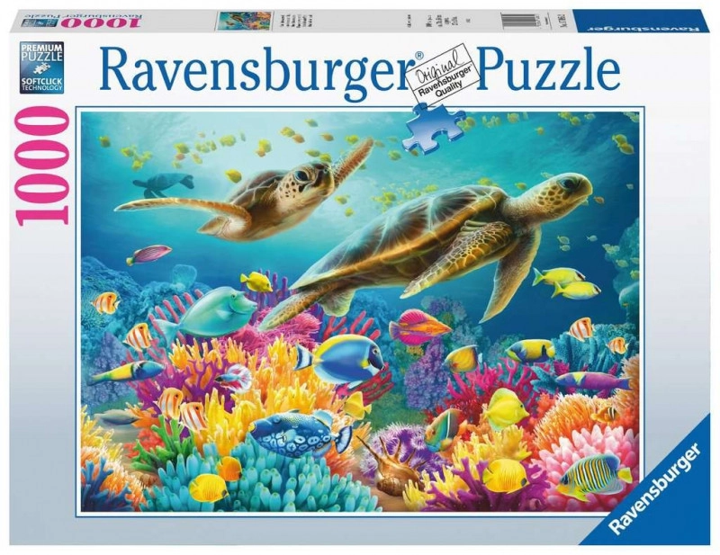 E-shop Ravensburger Pestrofarebný podmorský svet 1000 dielov