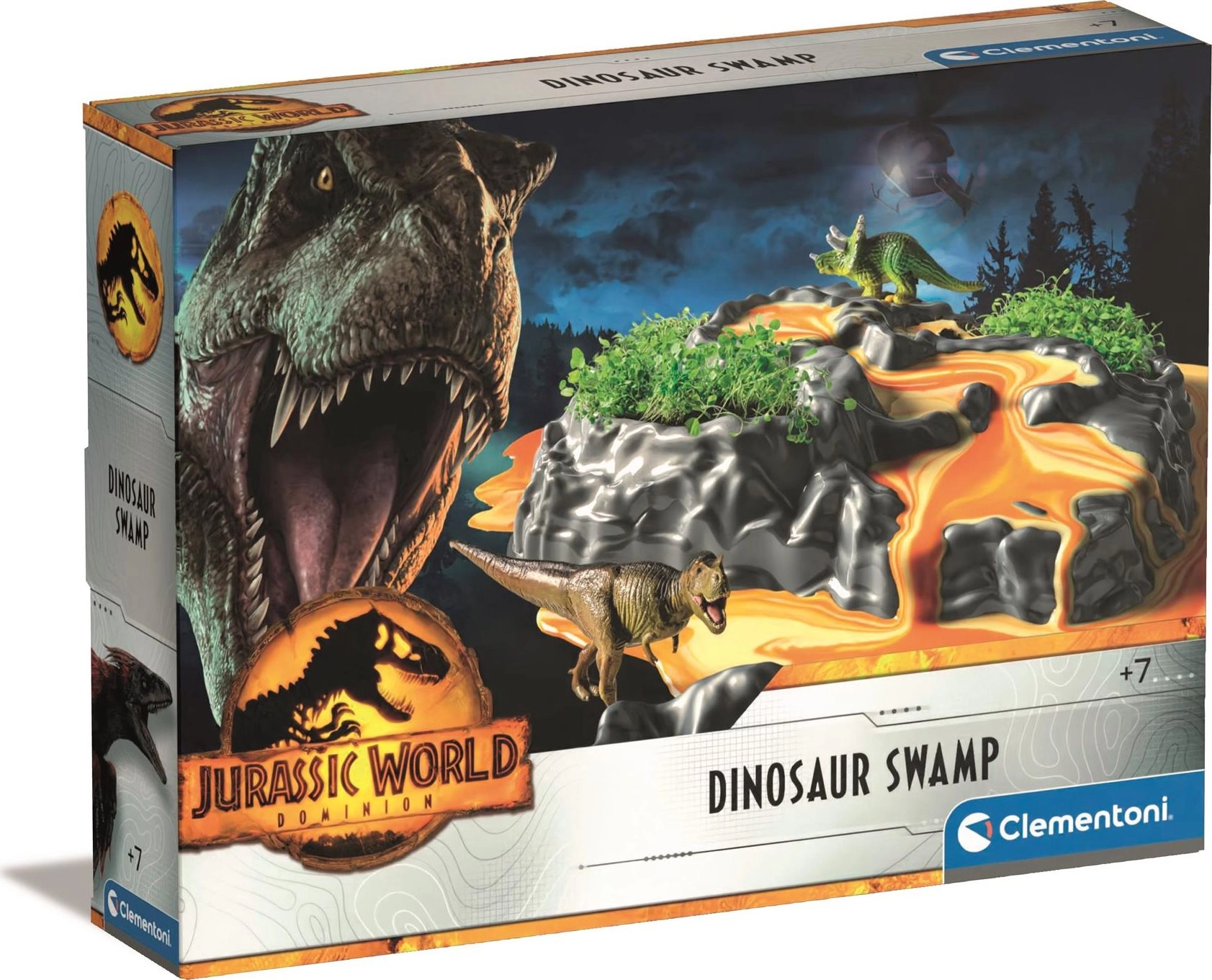 E-shop Clementoni Jurský svět 3 Dinosauři v bažině