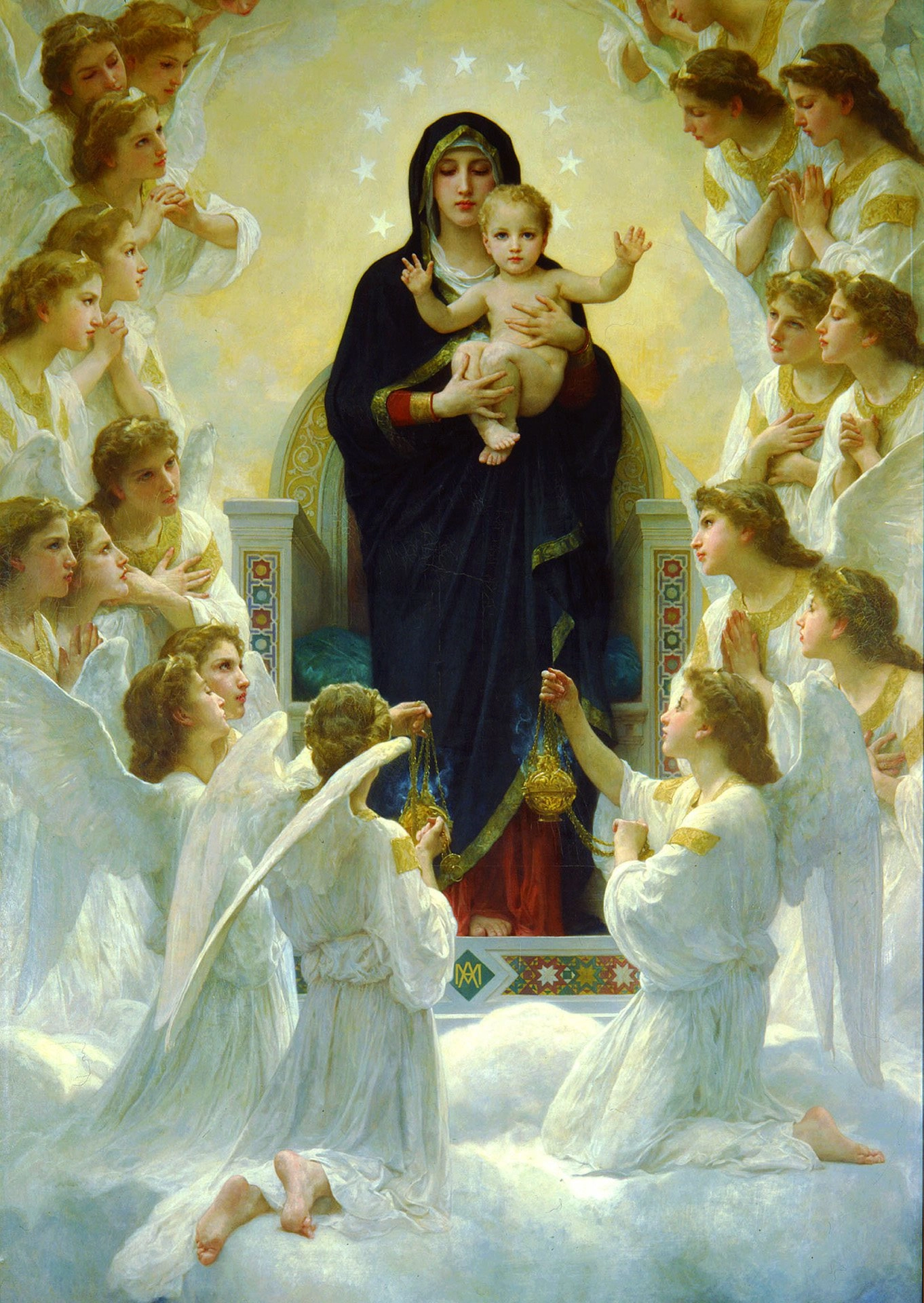 E-shop ENJOY William Bouguereau: Panna s anděly 1000 dielov