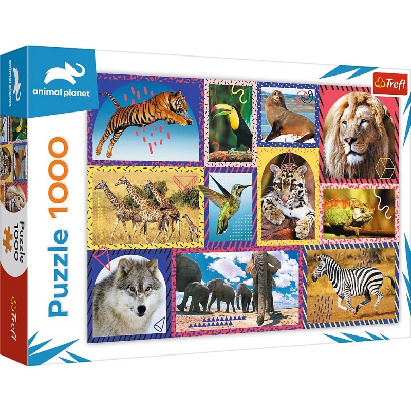 E-shop TREFL Animal Planet: Divoká příroda 1000 dielov