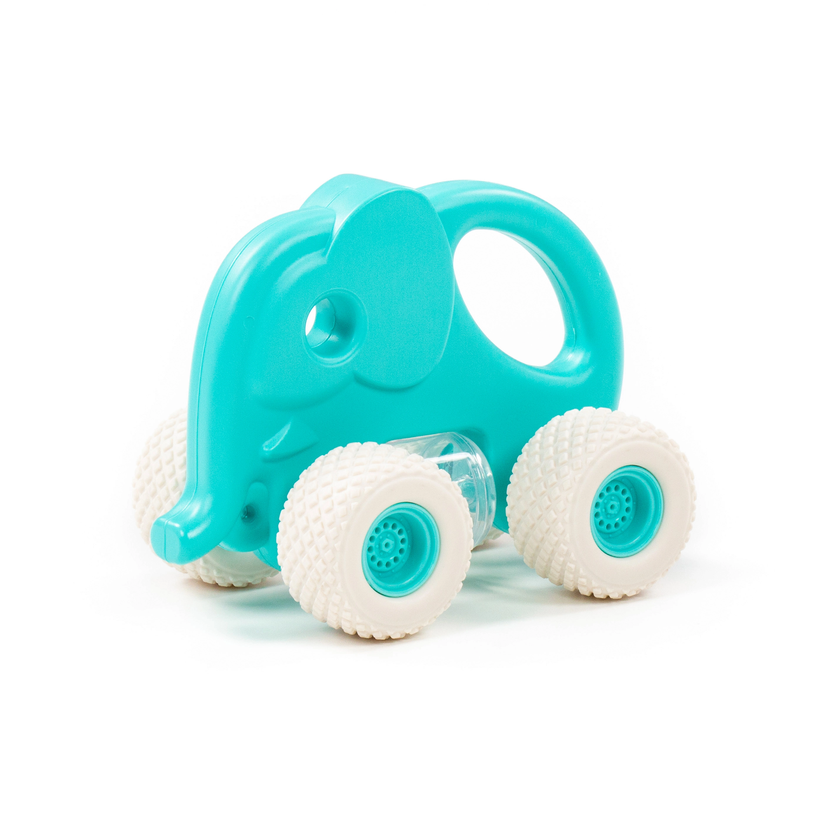E-shop Wader slon na kolesách modrý 17cm