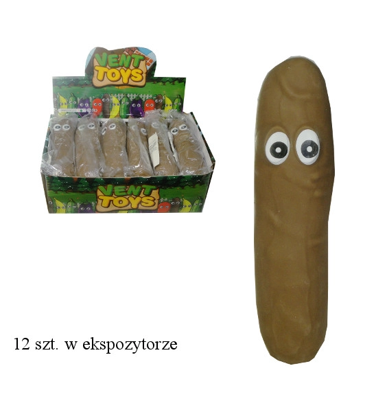 E-shop Antistresový mačkací sliz v tvare hovienka s očami
