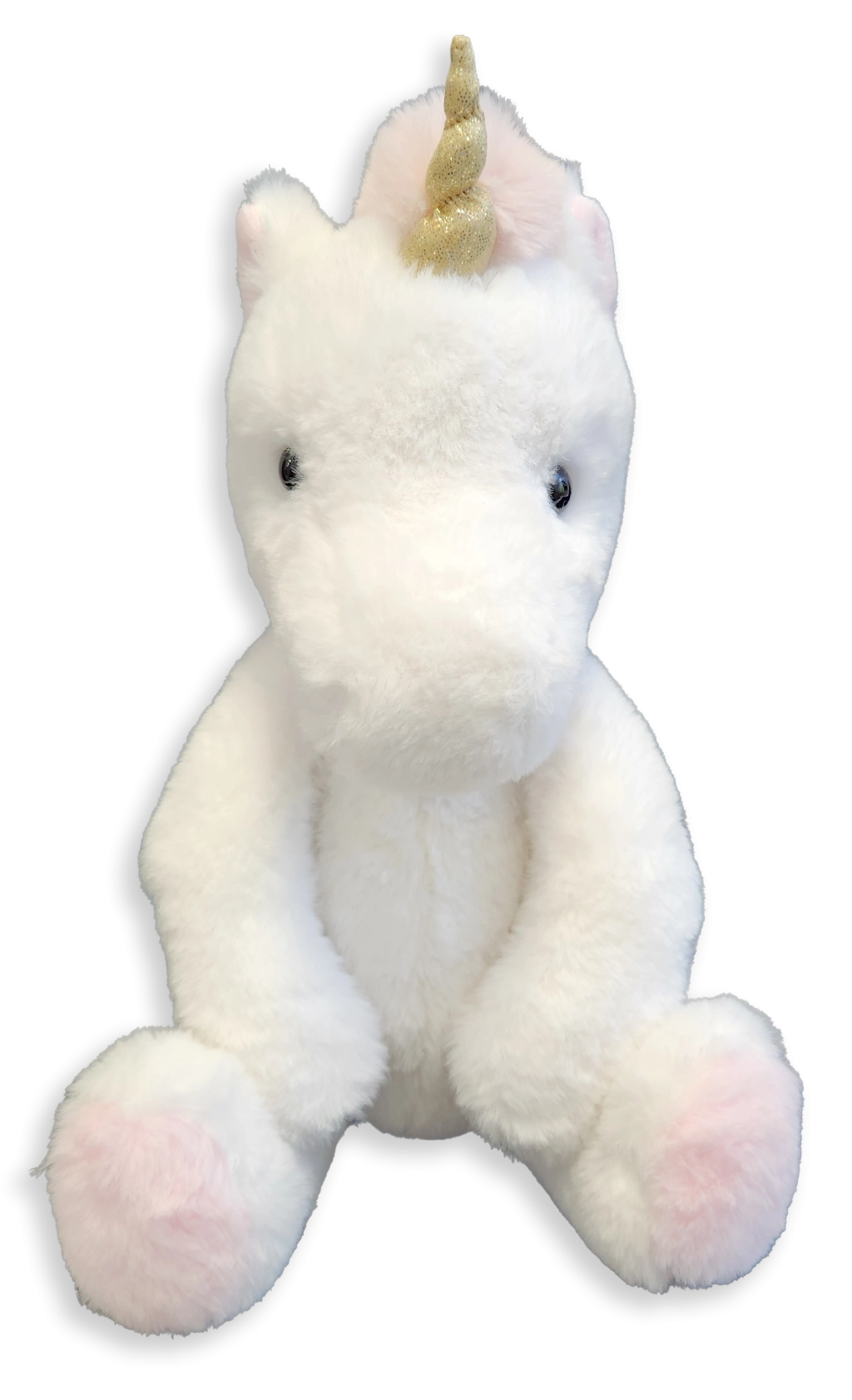 Plyšový jednorožec biely 40 cm