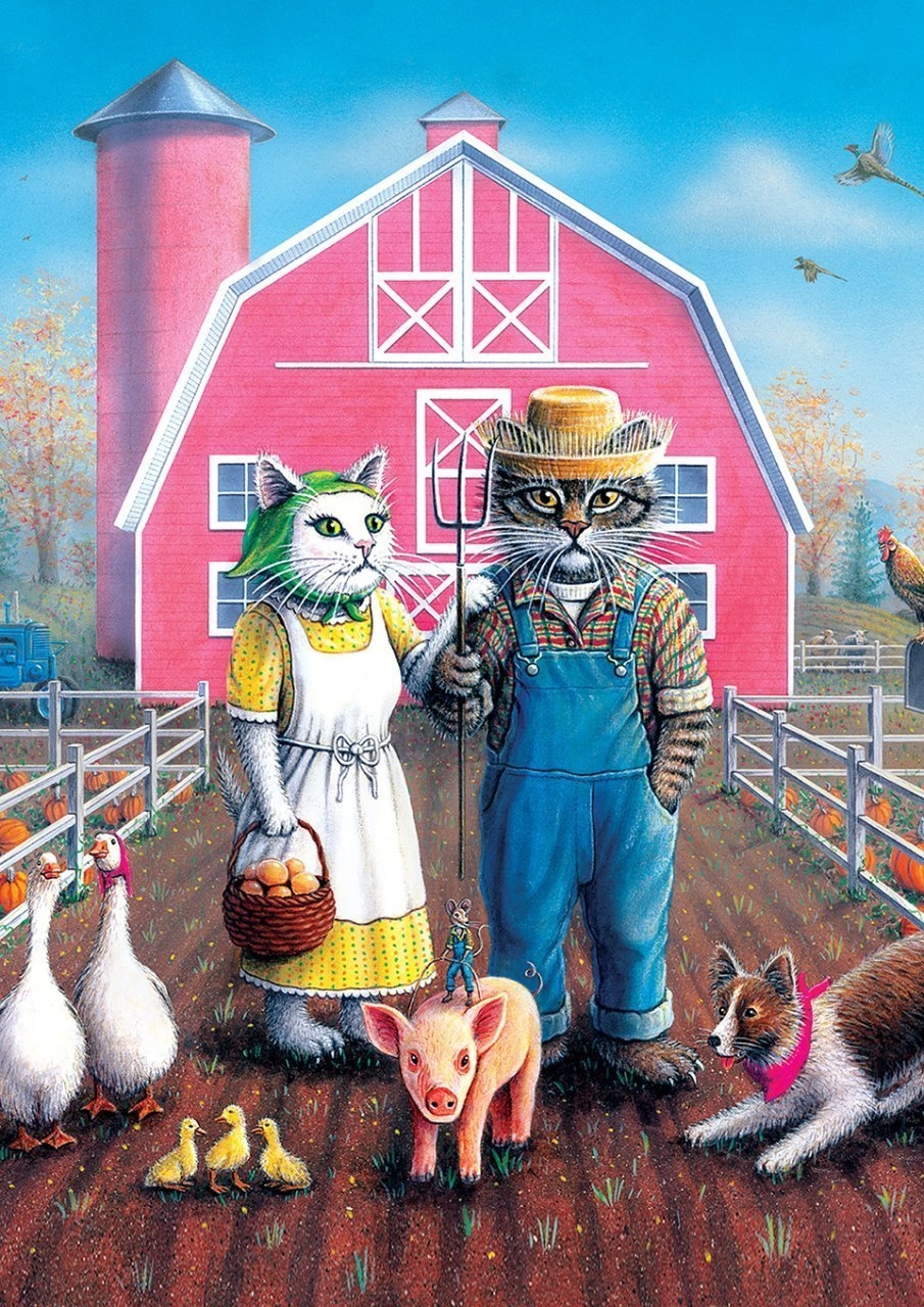 E-shop Art Kočičí farmáři 260 dielov